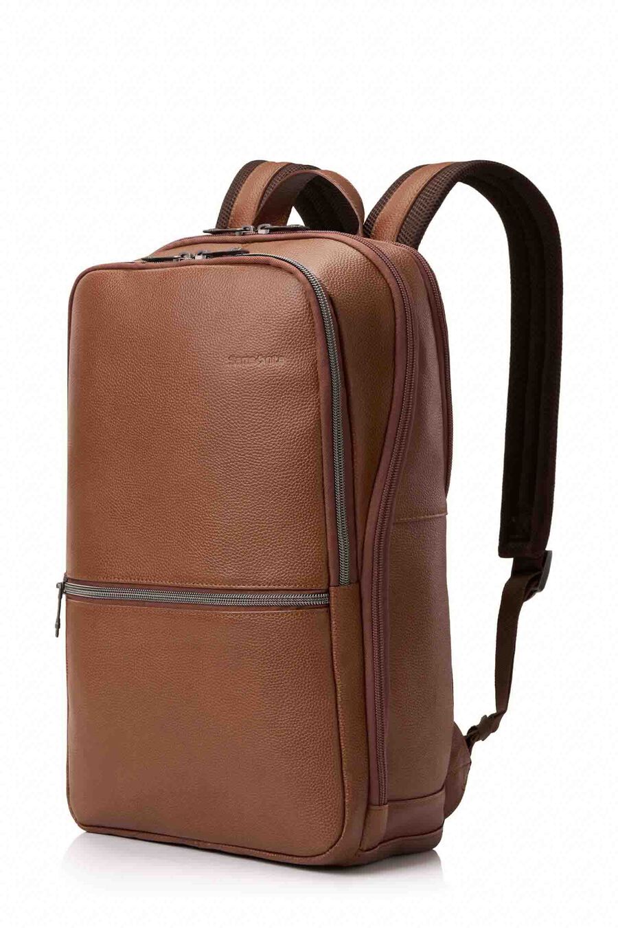 SAM CLASSIC LEATHER กระเป๋าเป้ใส่ Laptop ขนาด 14.1นิ้ว (slim)
