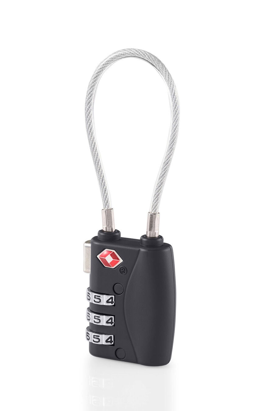 3.DIAL CABLE LOCK TSA