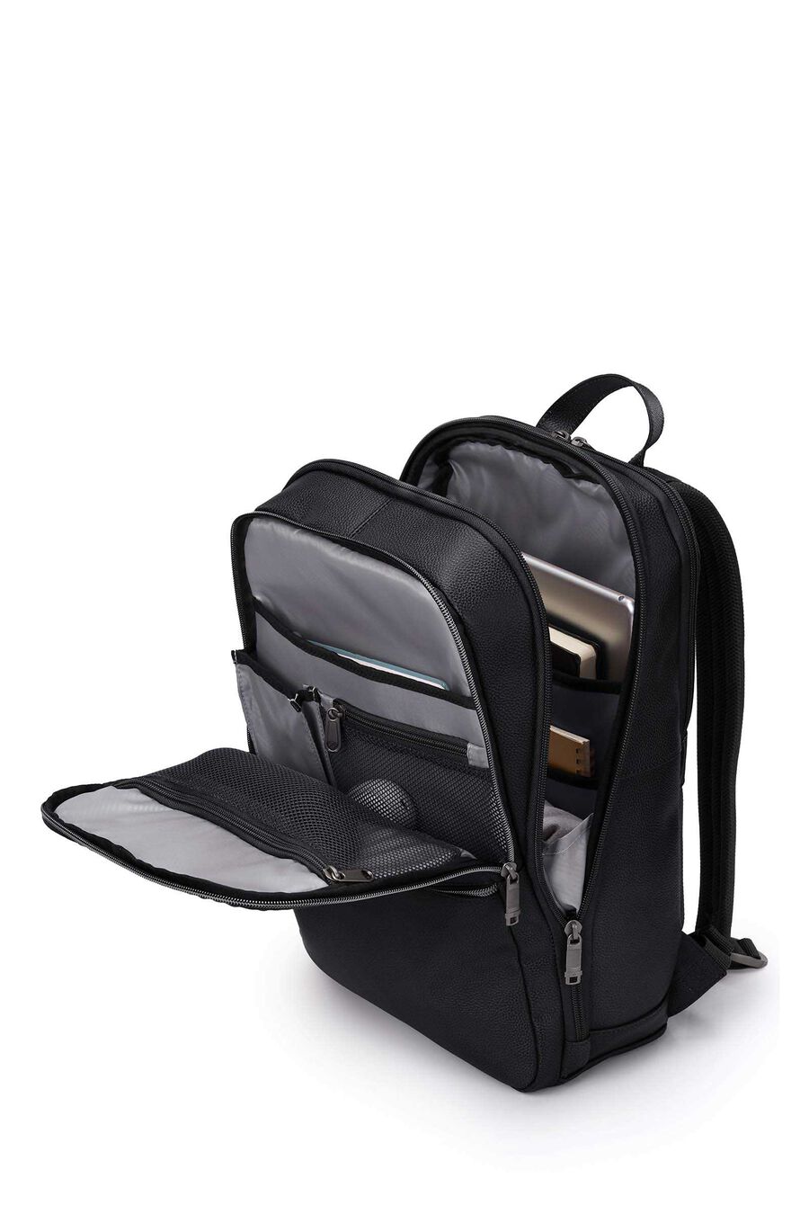 SAM CLASSIC LEATHER กระเป๋าเป้ใส่ Laptop ขนาด 14.1นิ้ว (slim)