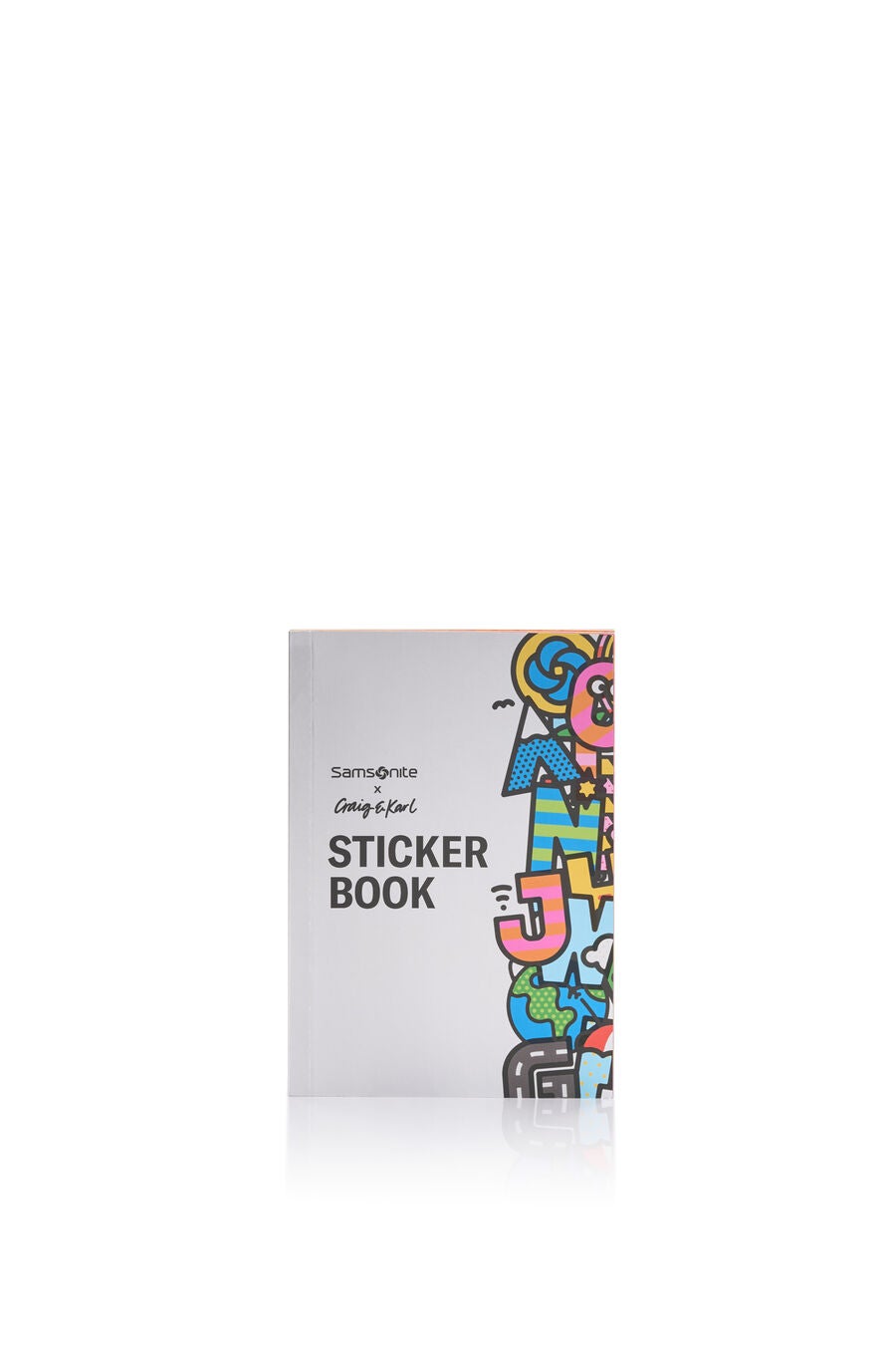 CRAIG & KARL STICKER BOOK-SILVER