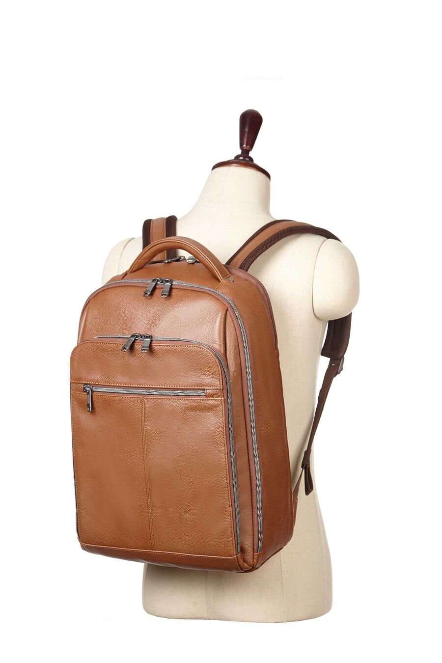 SAM CLASSIC LEATHER กระเป๋าเป้ใส่ Laptop ขนาด 15.6 นิ้ว
