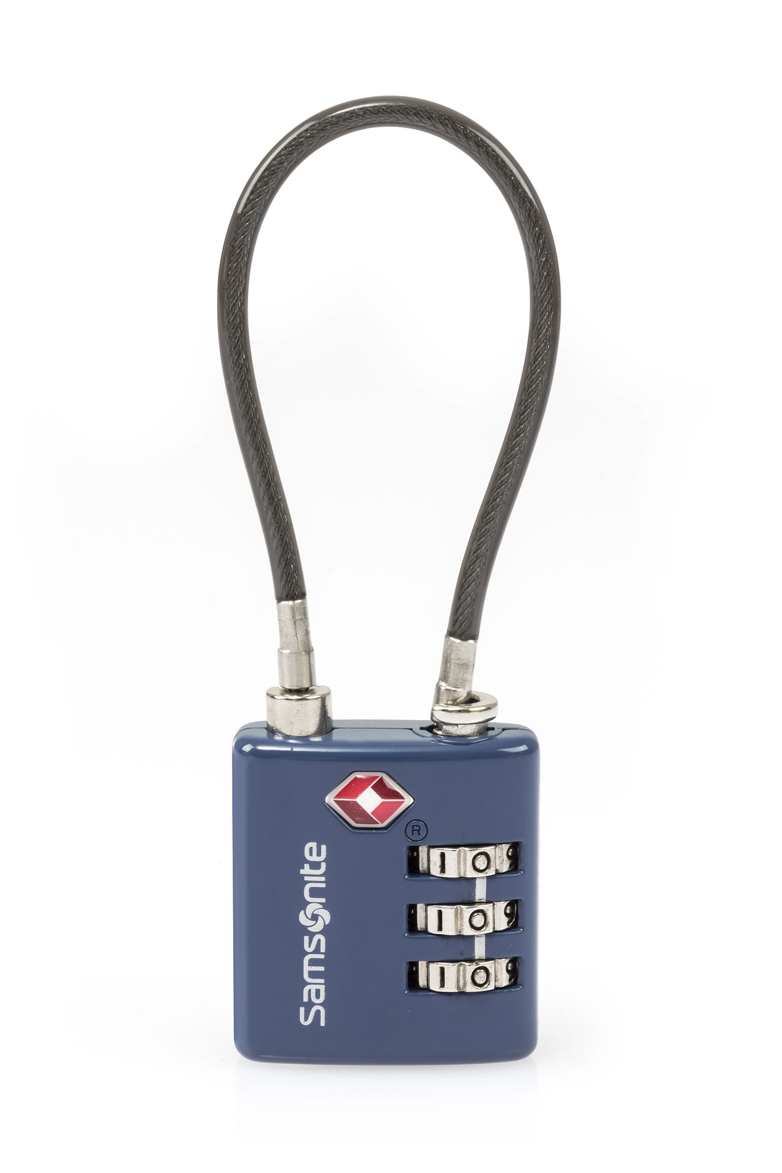 TRAVEL ESSENTIALS 3DIAL CABLELOCK TSA METAL