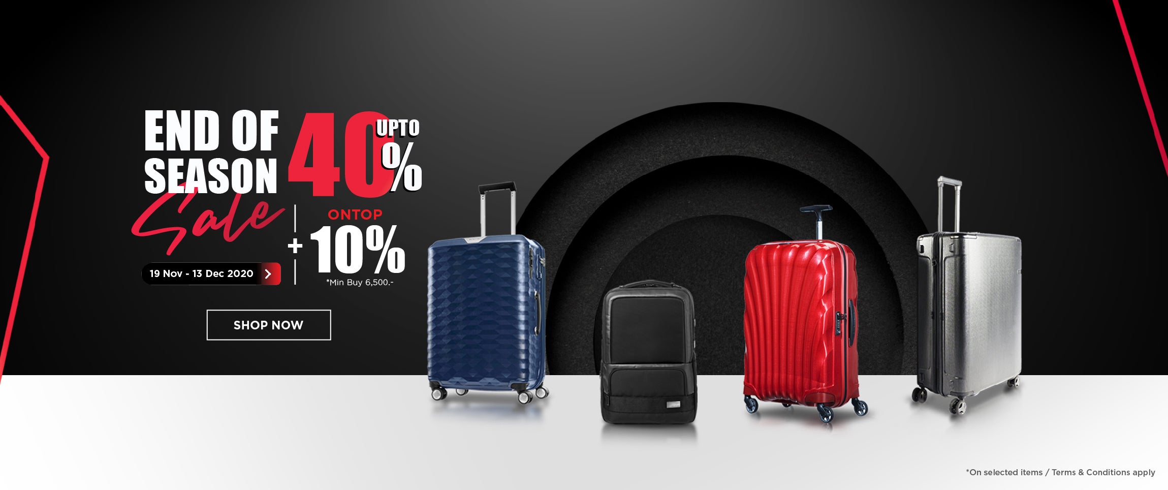 Samsonite Thailand Luggage, Suitcases, Backpacks